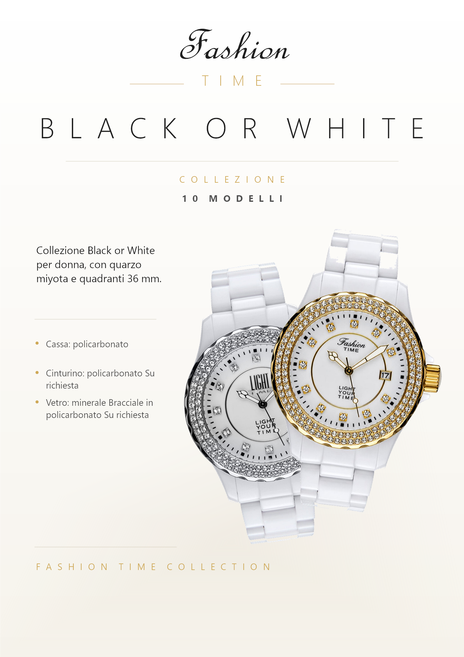Copertina collezione Black or White