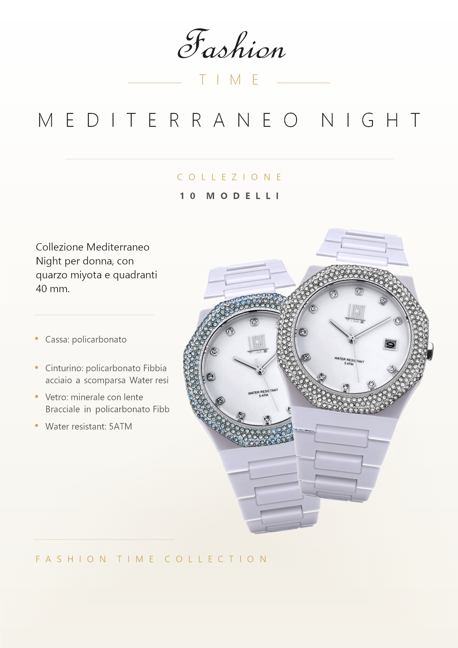 Copertina collezione Mediterraneo Night