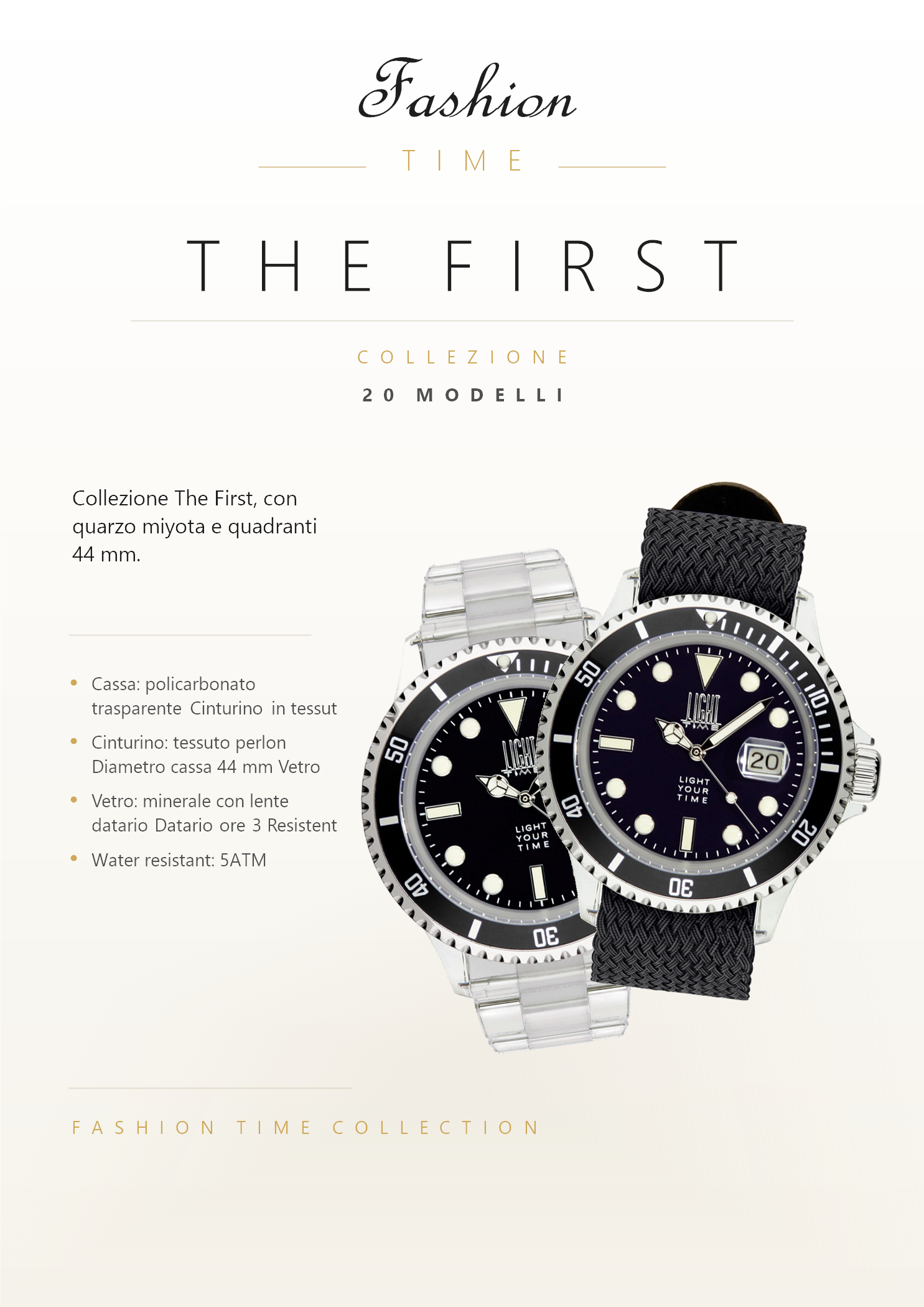 Copertina collezione The First