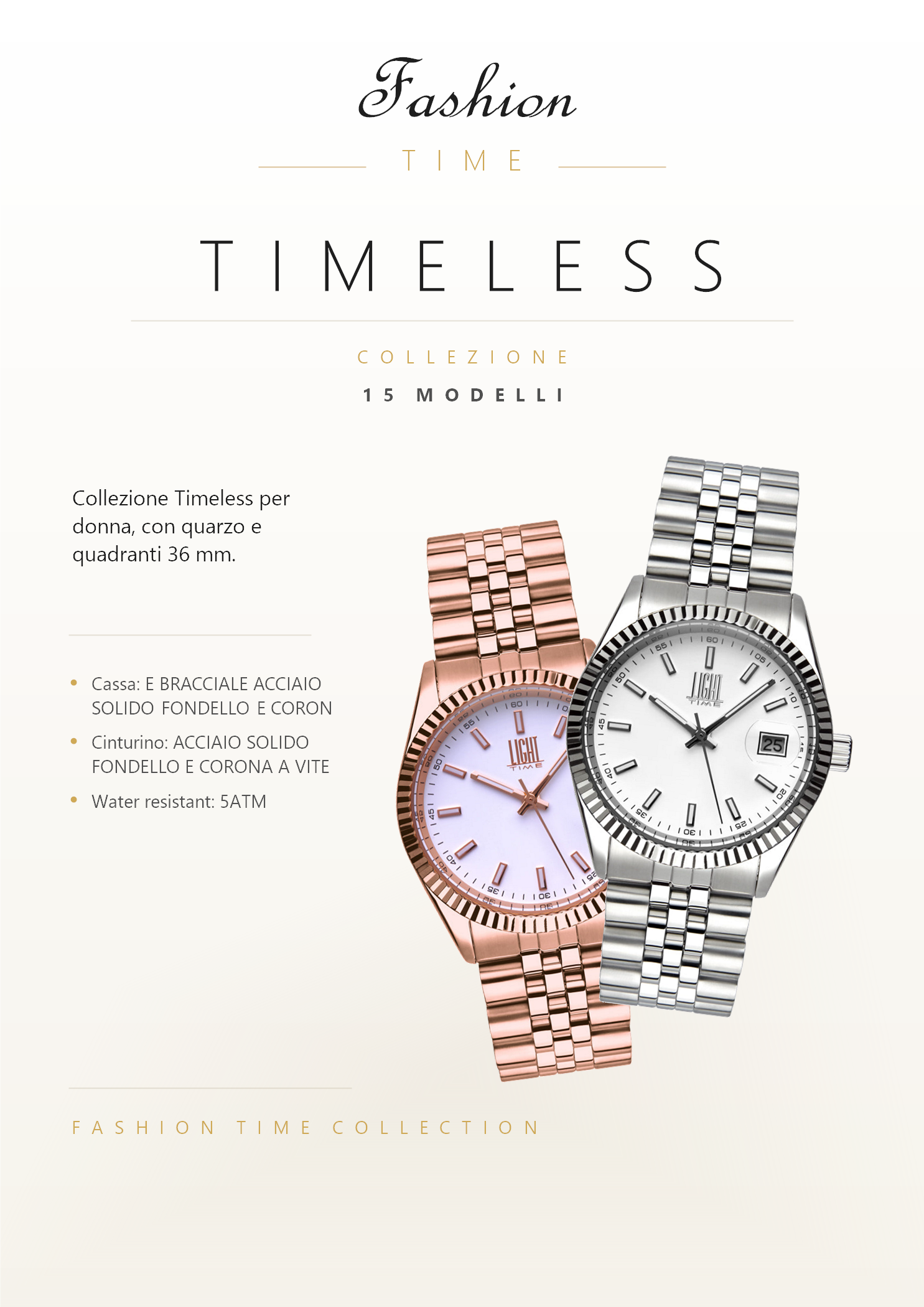 Copertina collezione Timeless